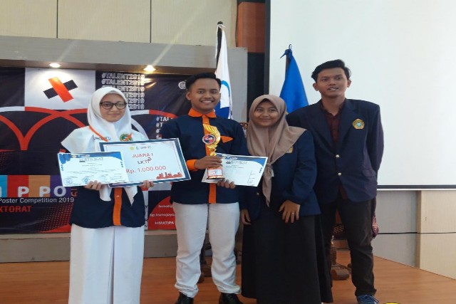 Siswa SMA Unggulan BPPT Al Fattah Lamongan Raih Juara I LKTI Talent 2019 Se Jawa Timur